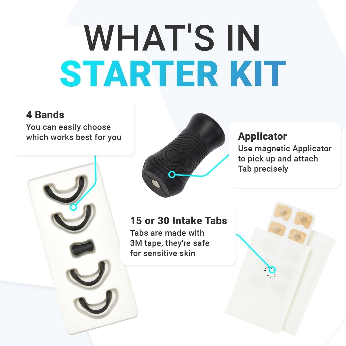 Breathing Nasal Strips Set for Sleep and Sport (Starter Kit)
