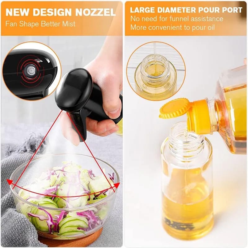 Press-Type Oil Spray Bottle