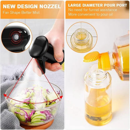 Press-Type Oil Spray Bottle