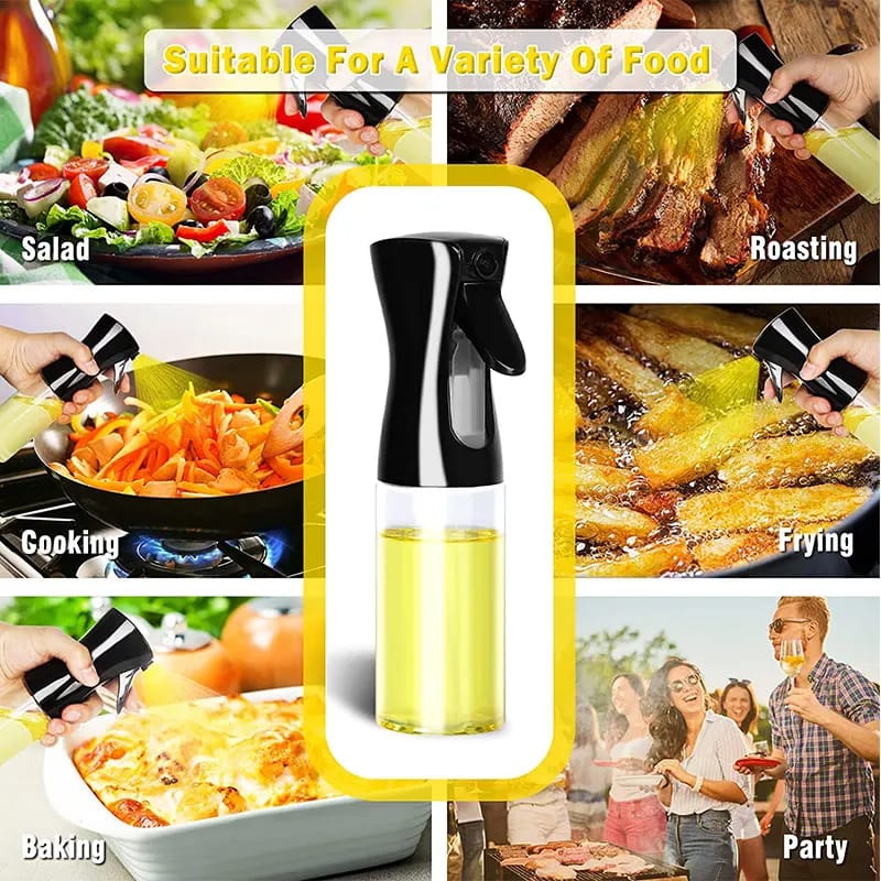 Press-Type Oil Spray Bottle