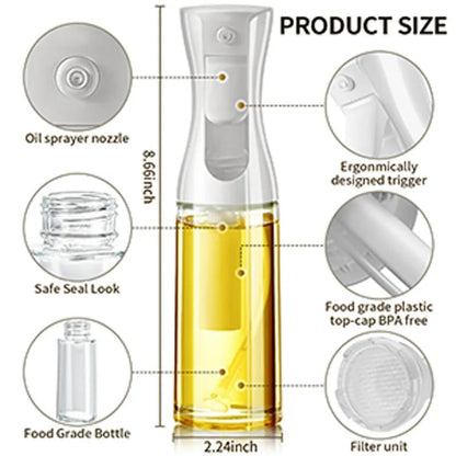 Press-Type Oil Spray Bottle